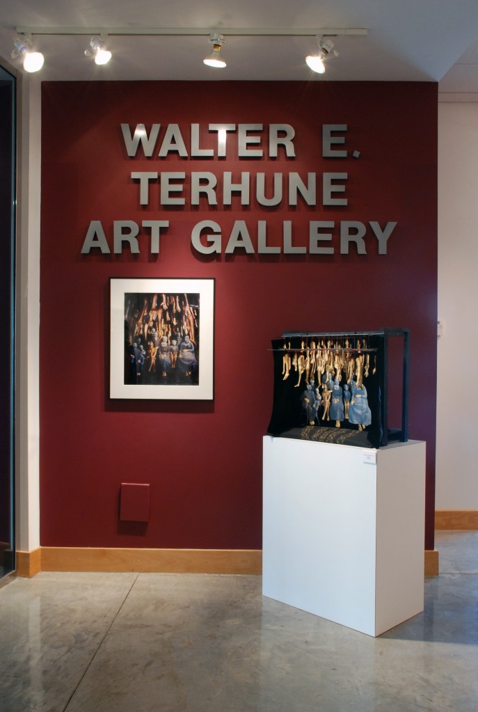 "Hands of Gold, Heart of Stone" Print and Diorama at the Terhune Gallery 2010