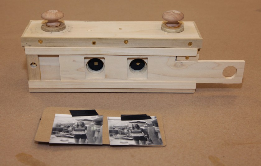 35mm stereo pinhole camera and test images