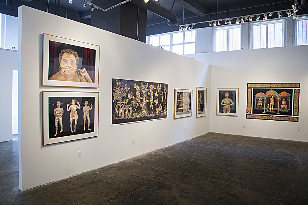 partial installation of my work at LACDA