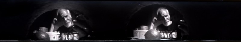 contact paper positive from stereo paper negative